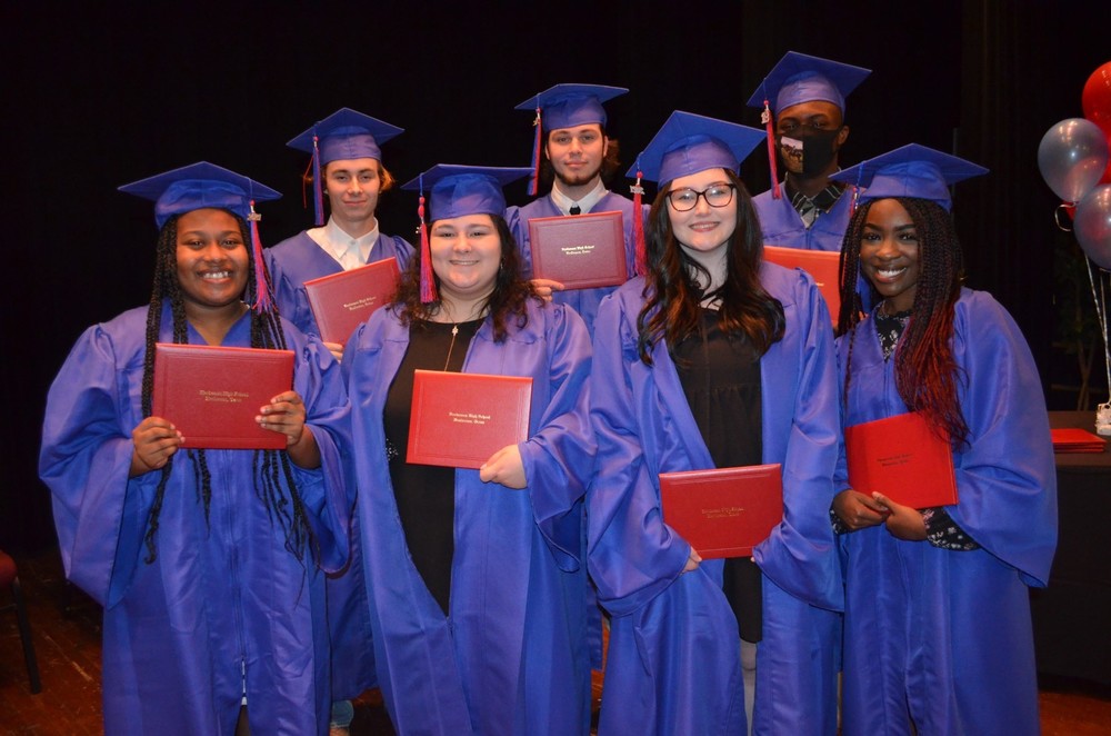 Seven students graduate from HISD’s P.R.I.D.E. Academy