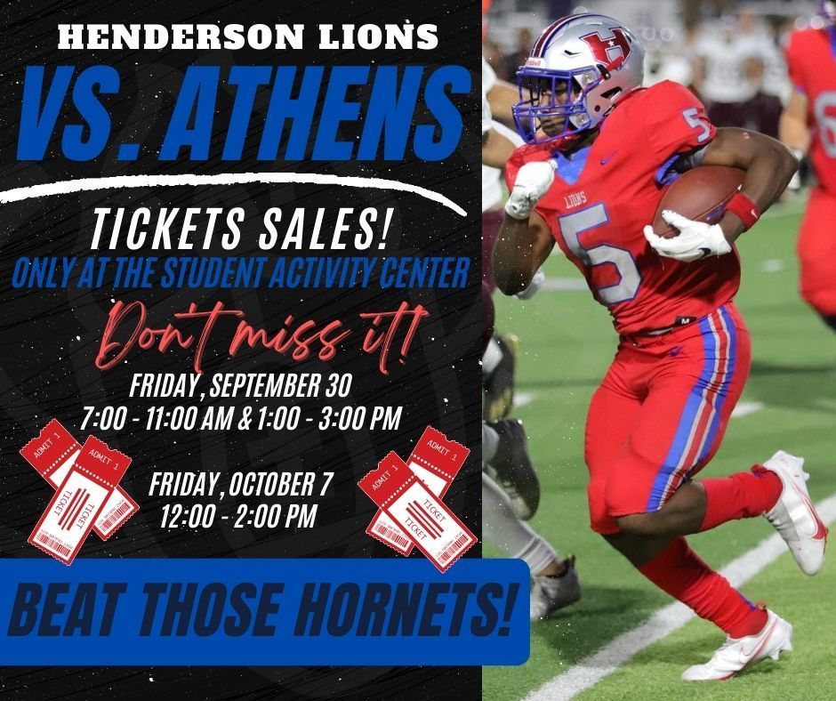 Henderson Lions Football Schedule 2027